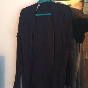 Free People Long Cardigan